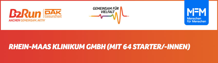 Größtes Charity Team beim B2Run Aachen