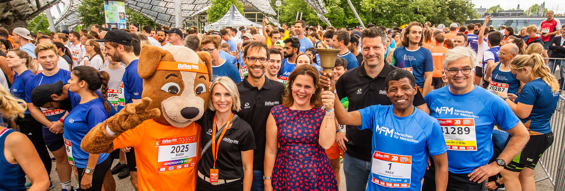 B2Run München im Olympiapark