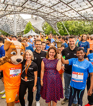 B2Run München im Olympiapark