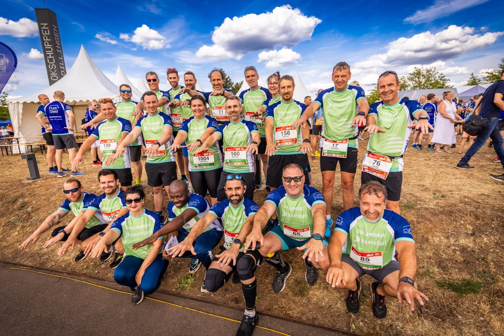 Erste Bilder vom B2Run Dillingen/Saar 2023 #gemeinsamaktiv