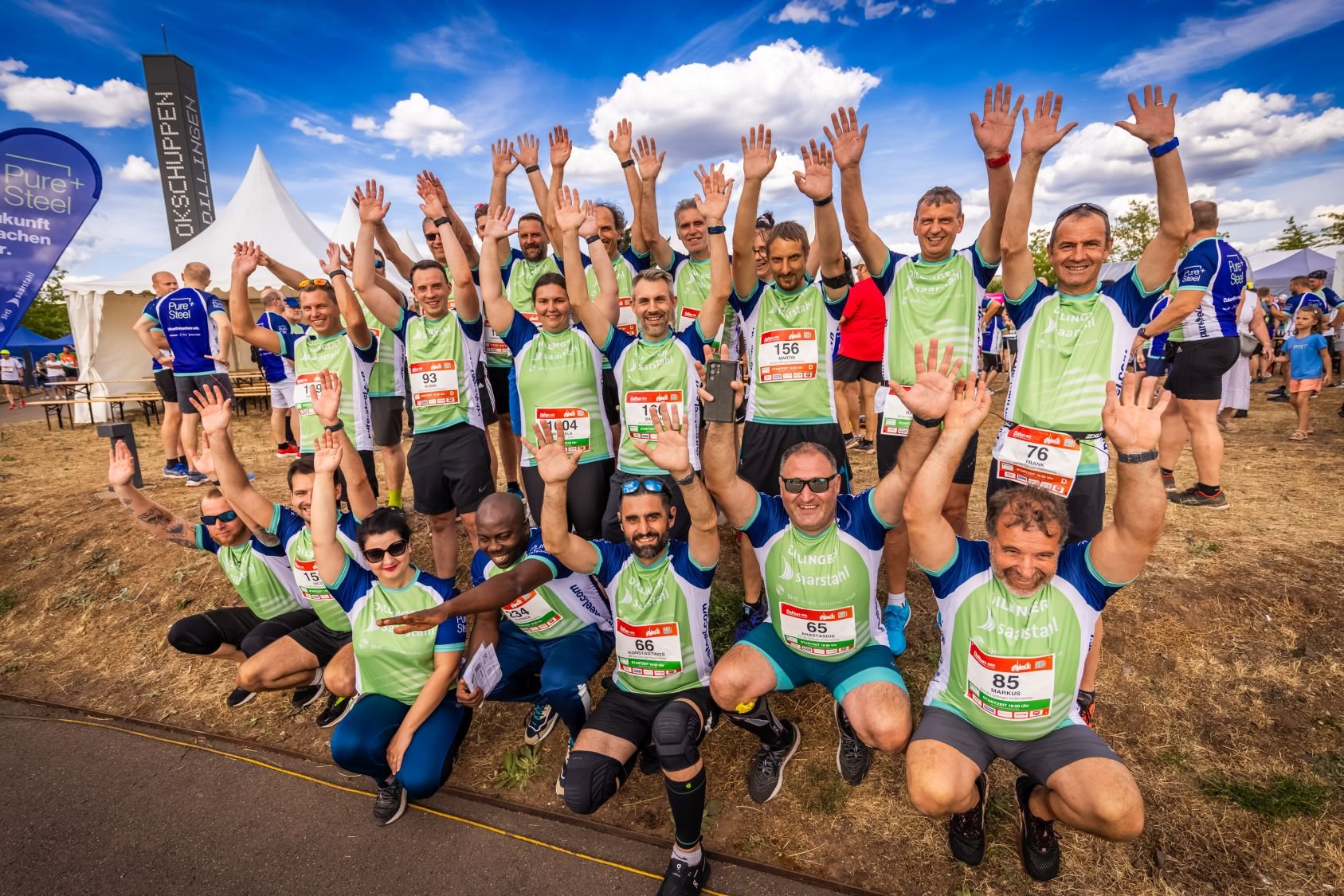 Erste Bilder vom B2Run Dillingen/Saar 2023 #gemeinsamaktiv