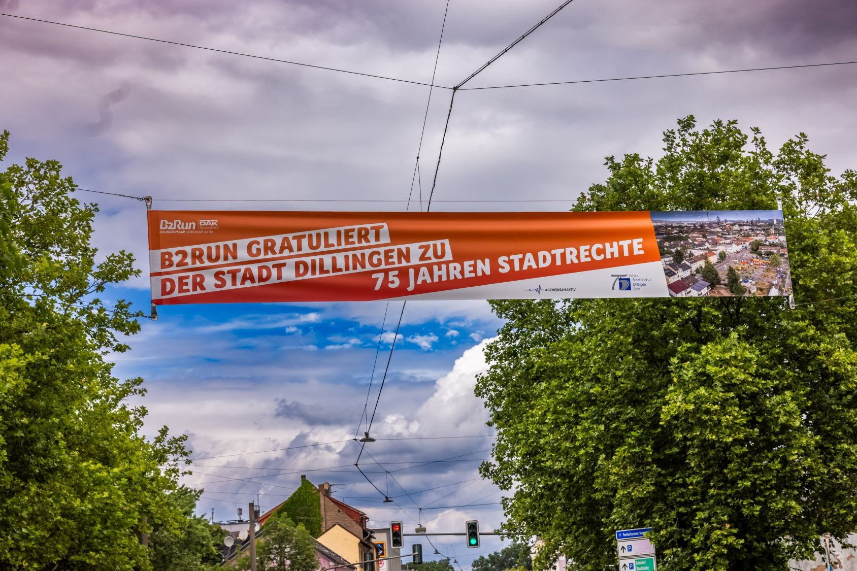 Die ersten Bilder vom B2Run Dillingen/Saar 2024 #gemeinsamaktiv