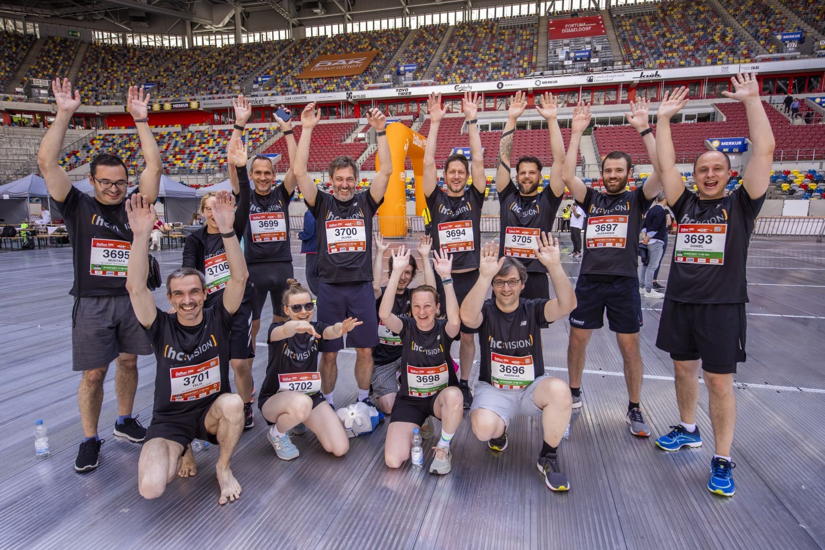  Erste Bilder und Impressionen vom B2Run Düsseldorf 2022 #gemeinsamaktiv Motiv 