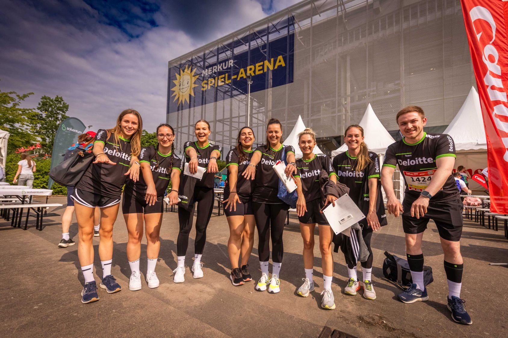 Impressionen beim B2Run Düsseldorf 2025 #gemeinsamaktiv