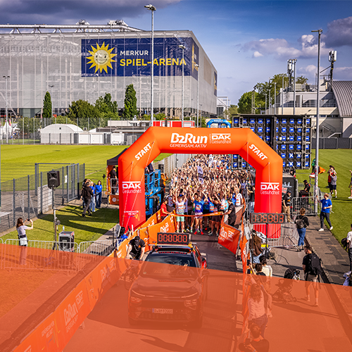 Firmenlauf Düsseldorf Bilder Start