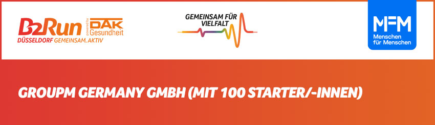 Größtes Charity Team beim B2Run Düsseldorf