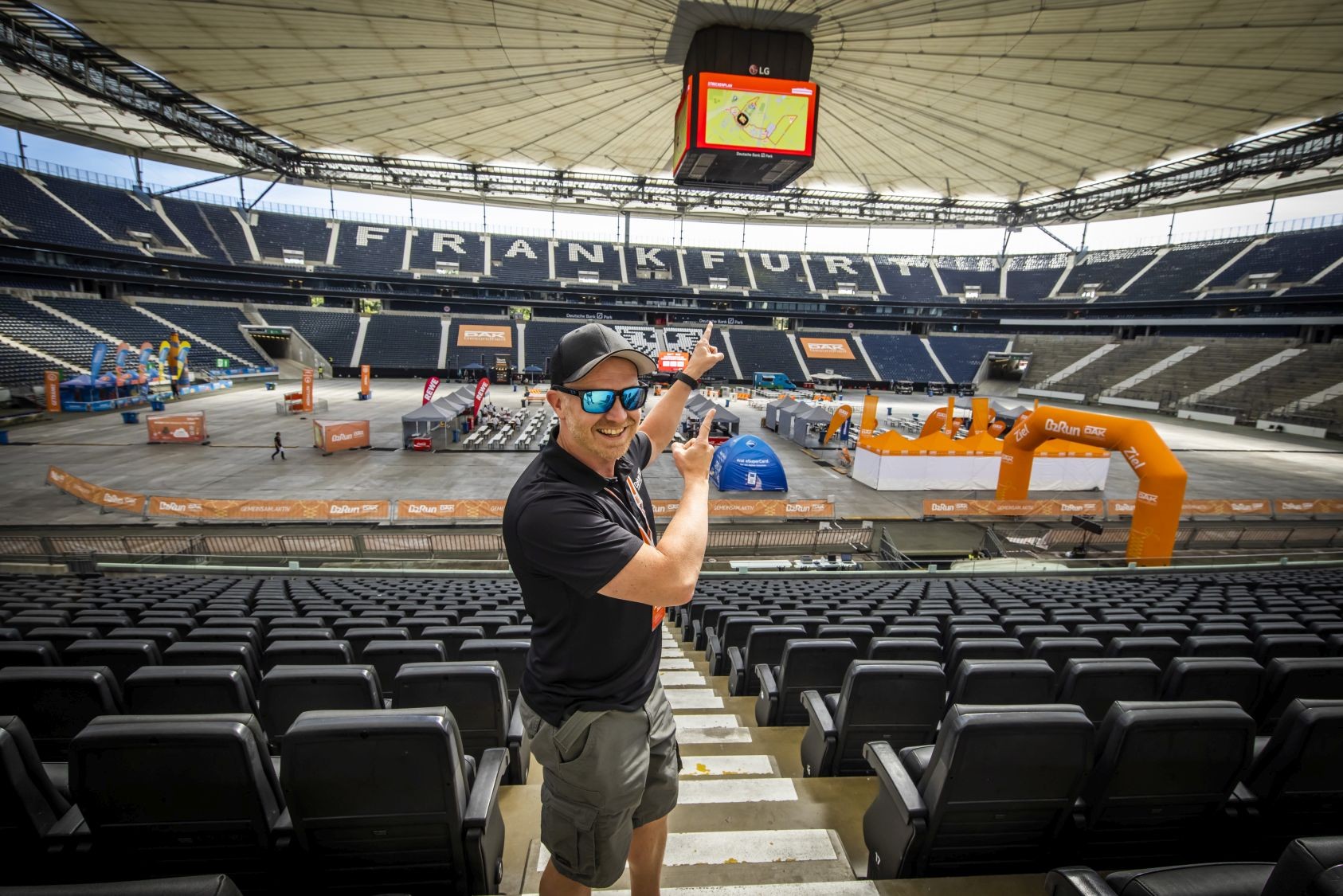 Erste Bilder vom B2Run Frankfurt 2022 #gemeinsamaktiv
