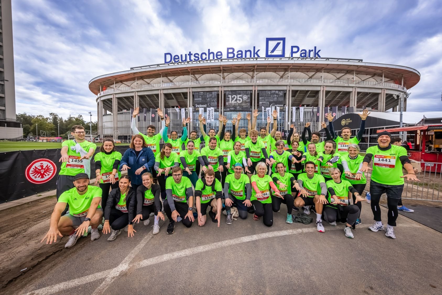 Erste Bilder vom B2Run Frankfurt 2024 #gemeinsamaktiv