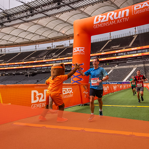 Ziel B2Run Frankfurt