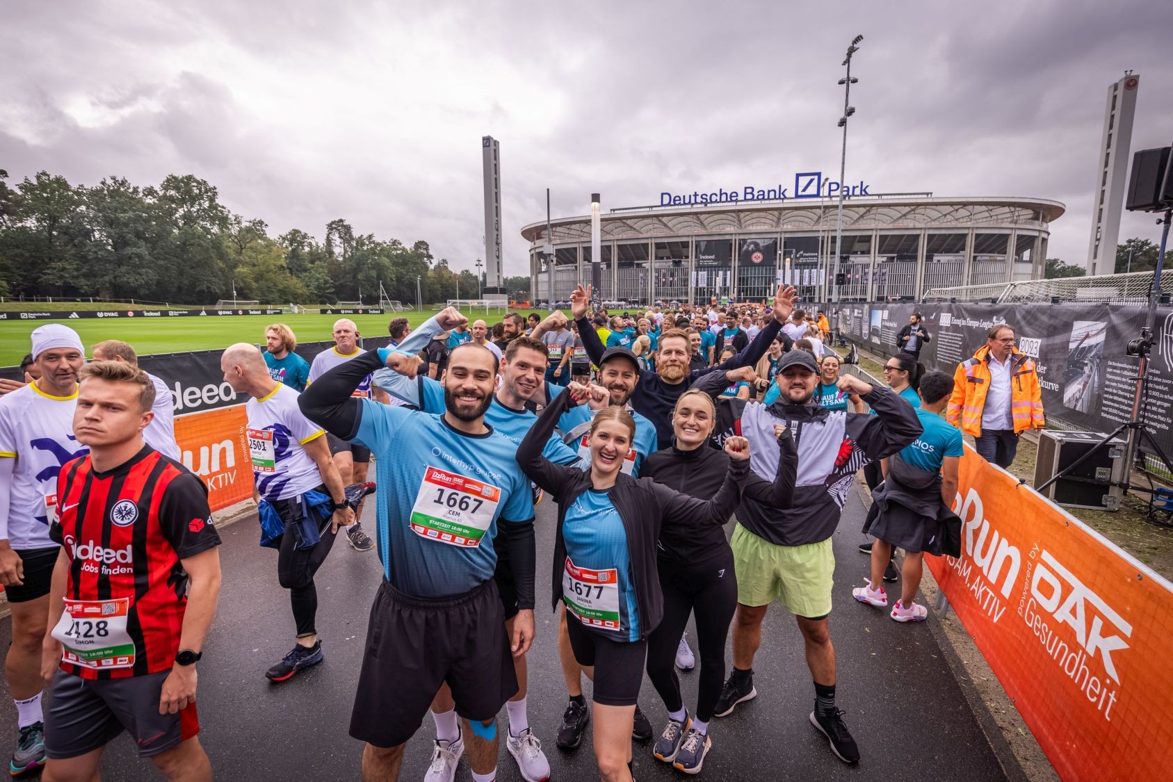 Erste Bilder vom B2Run Frankfurt 2025 #gemeinsamaktiv