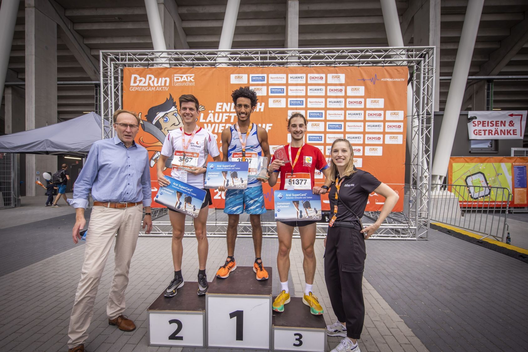 Erste Bilder vom B2Run Freiburg 2022 #gemeinsamaktiv