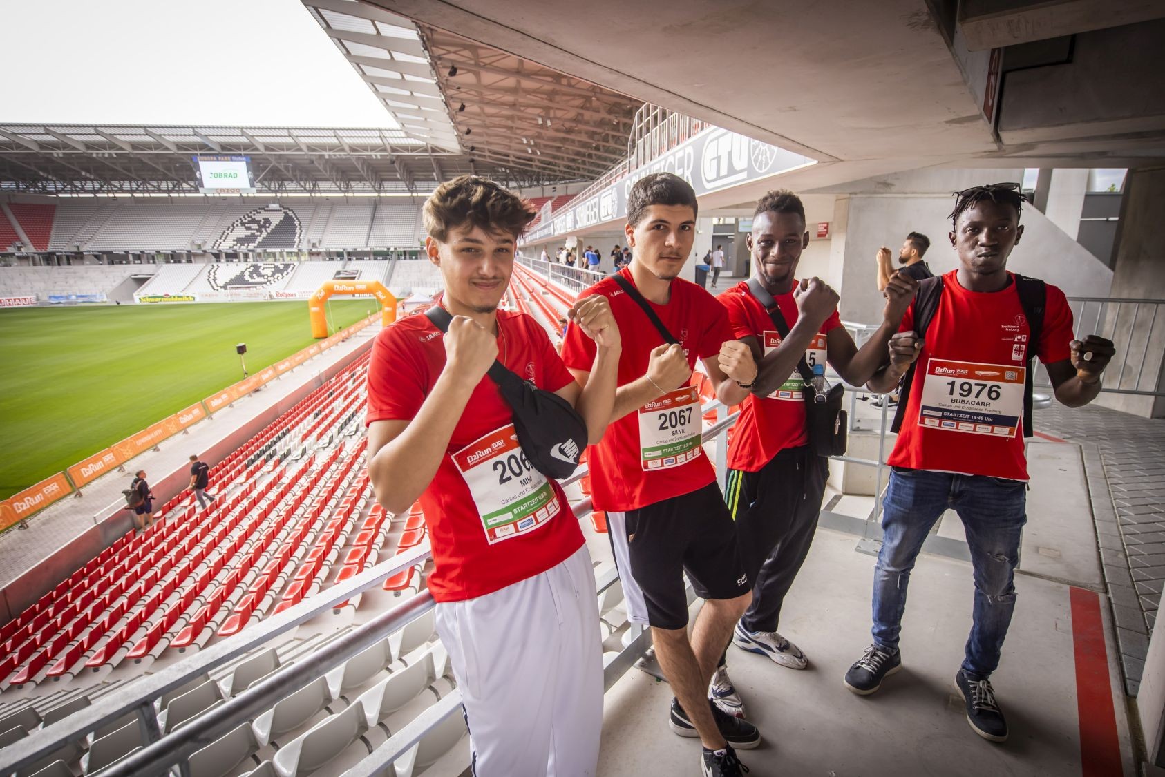 Erste Bilder vom B2Run Freiburg 2022 #gemeinsamaktiv