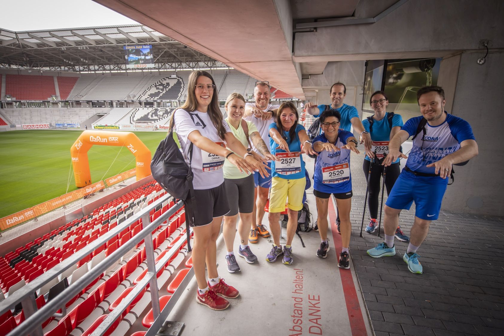 Erste Bilder vom B2Run Freiburg 2022 #gemeinsamaktiv