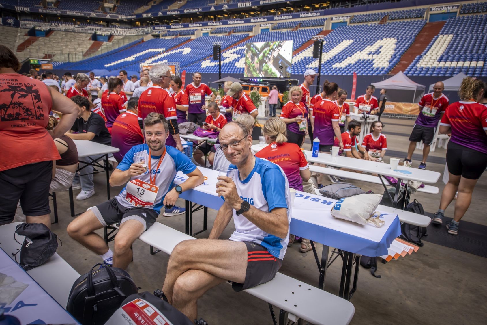 Erste Bilder und Impressionen vom B2Run Gelsenkirchen 2022 gemeinsamaktiv