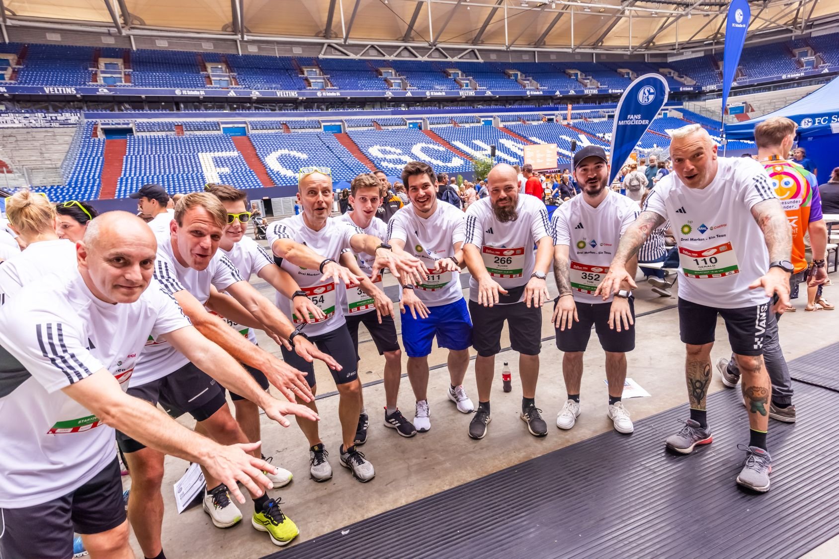 Erste Bilder und Impressionen vom B2Run Gelsenkirchen 2023 #gemeinsamaktiv