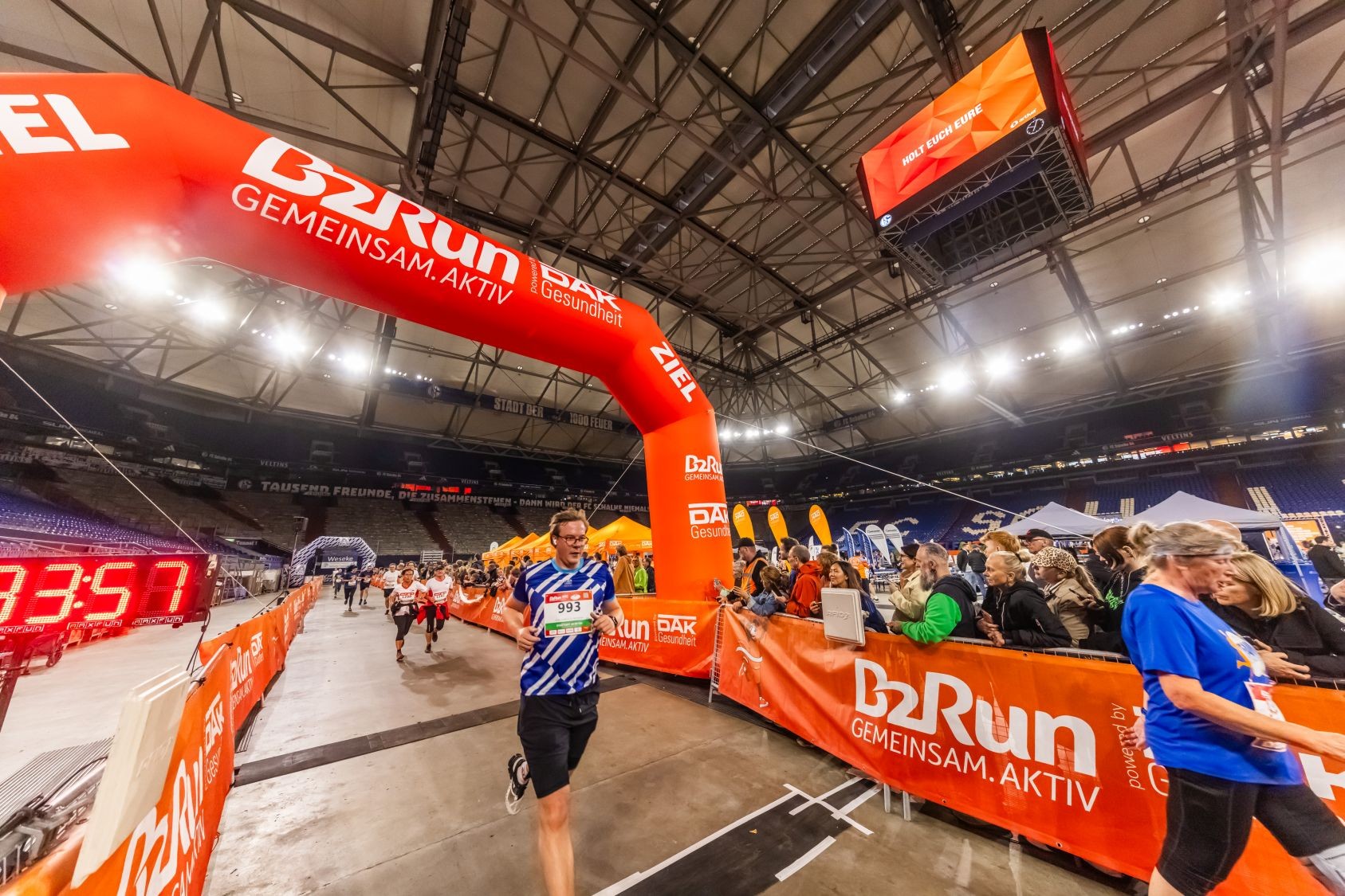 Erste Bilder und Impressionen vom B2Run Gelsenkirchen 2024 #gemeinsamaktiv