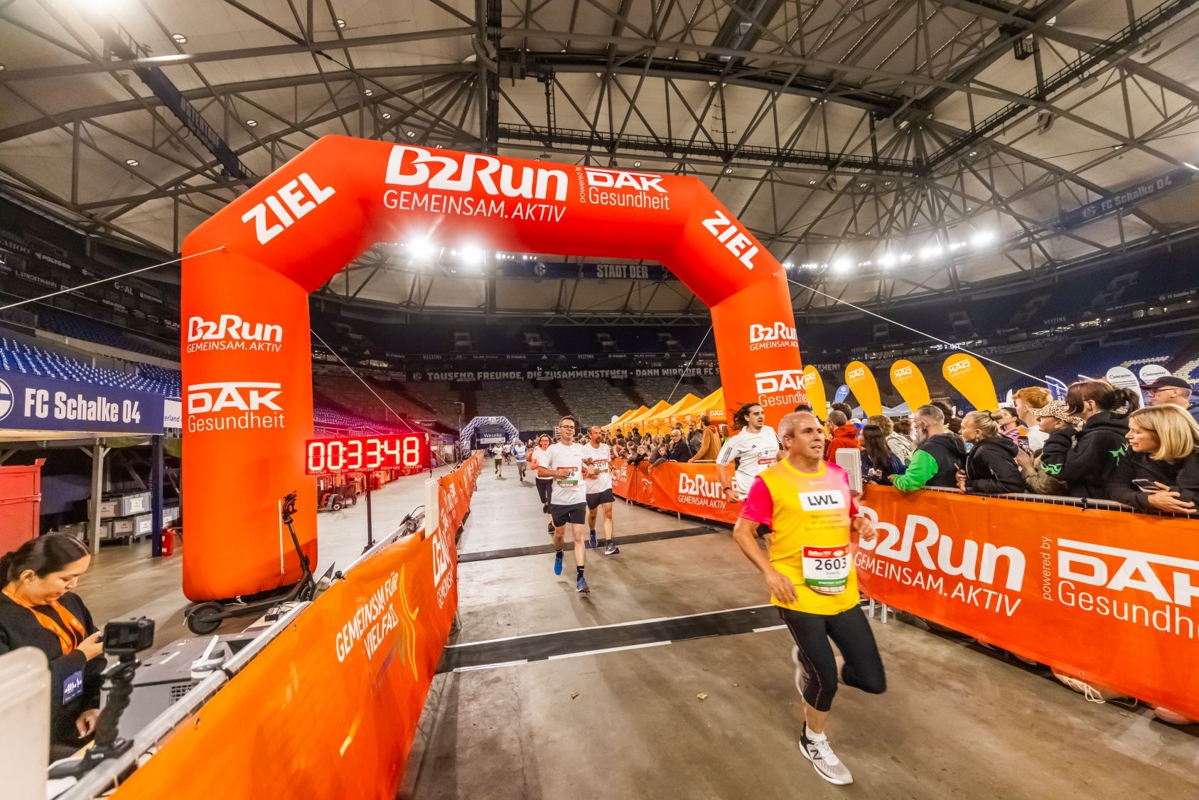 Erste Bilder und Impressionen vom B2Run Gelsenkirchen 2024 #gemeinsamaktiv
