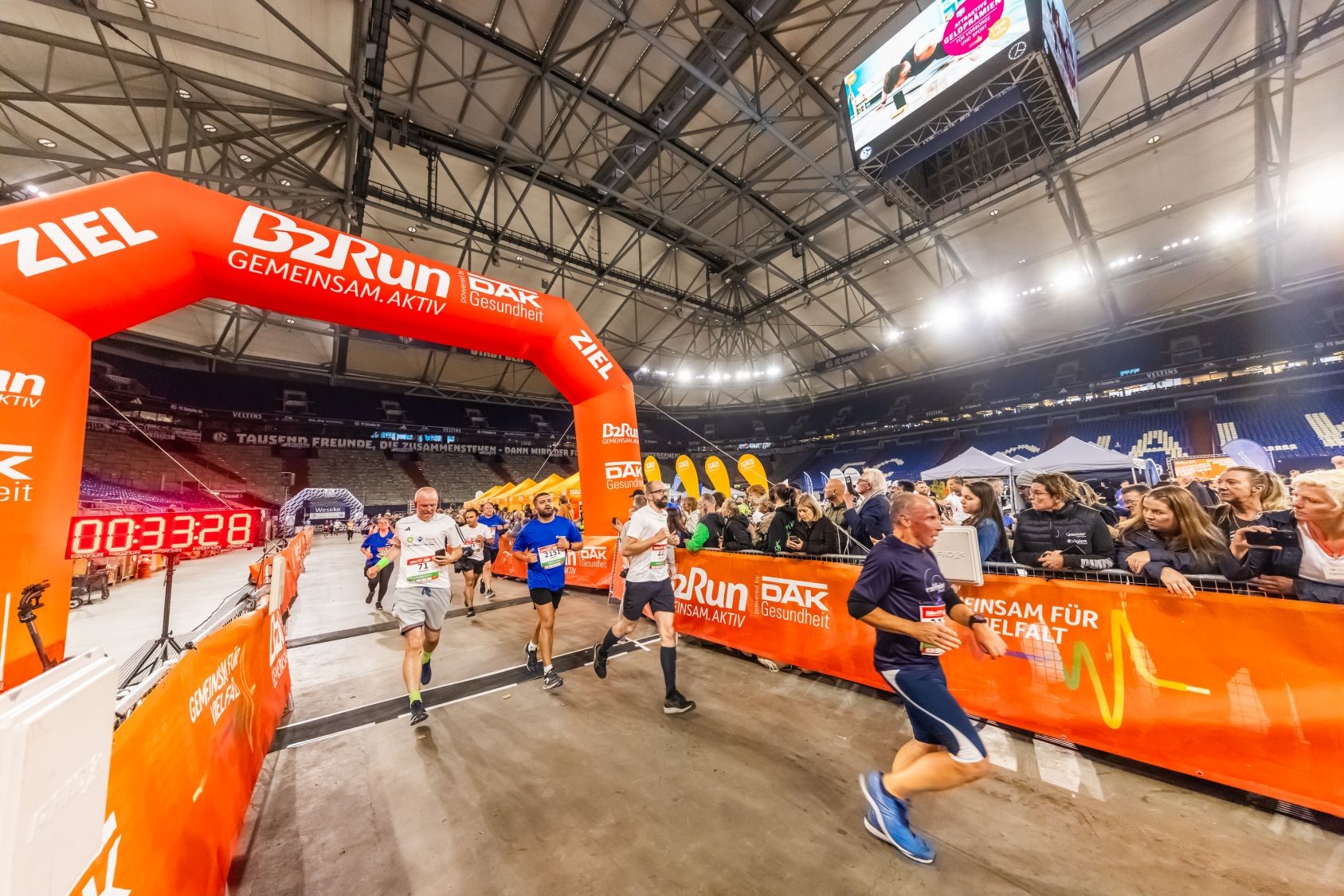 Erste Bilder und Impressionen vom B2Run Gelsenkirchen 2024 #gemeinsamaktiv