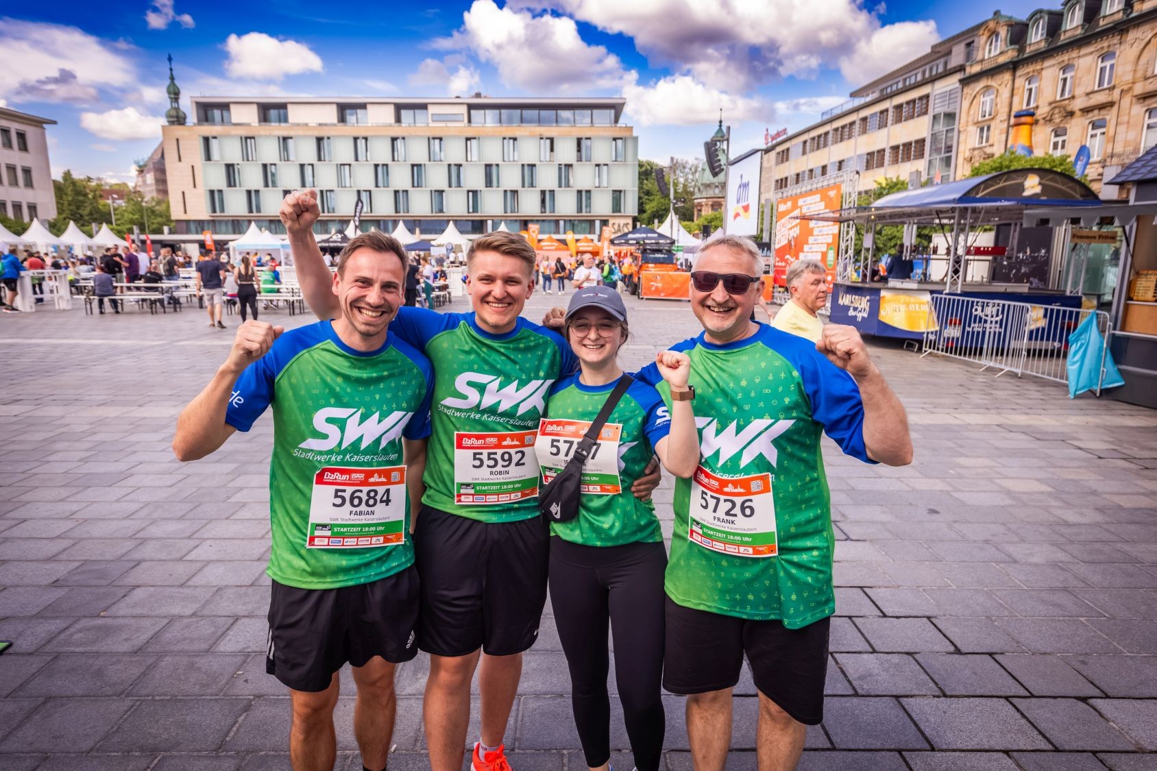 Erste Bilder vom B2Run Kaiserslautern 2024 #gemeinsamaktiv