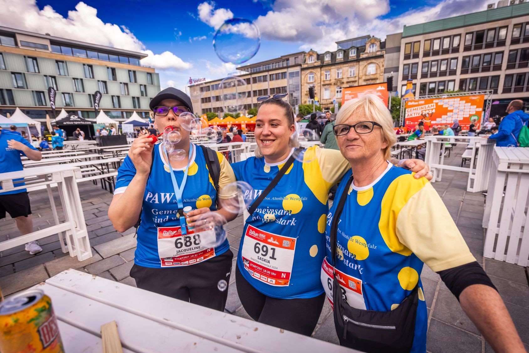 Erste Bilder vom B2Run Kaiserslautern 2024 #gemeinsamaktiv