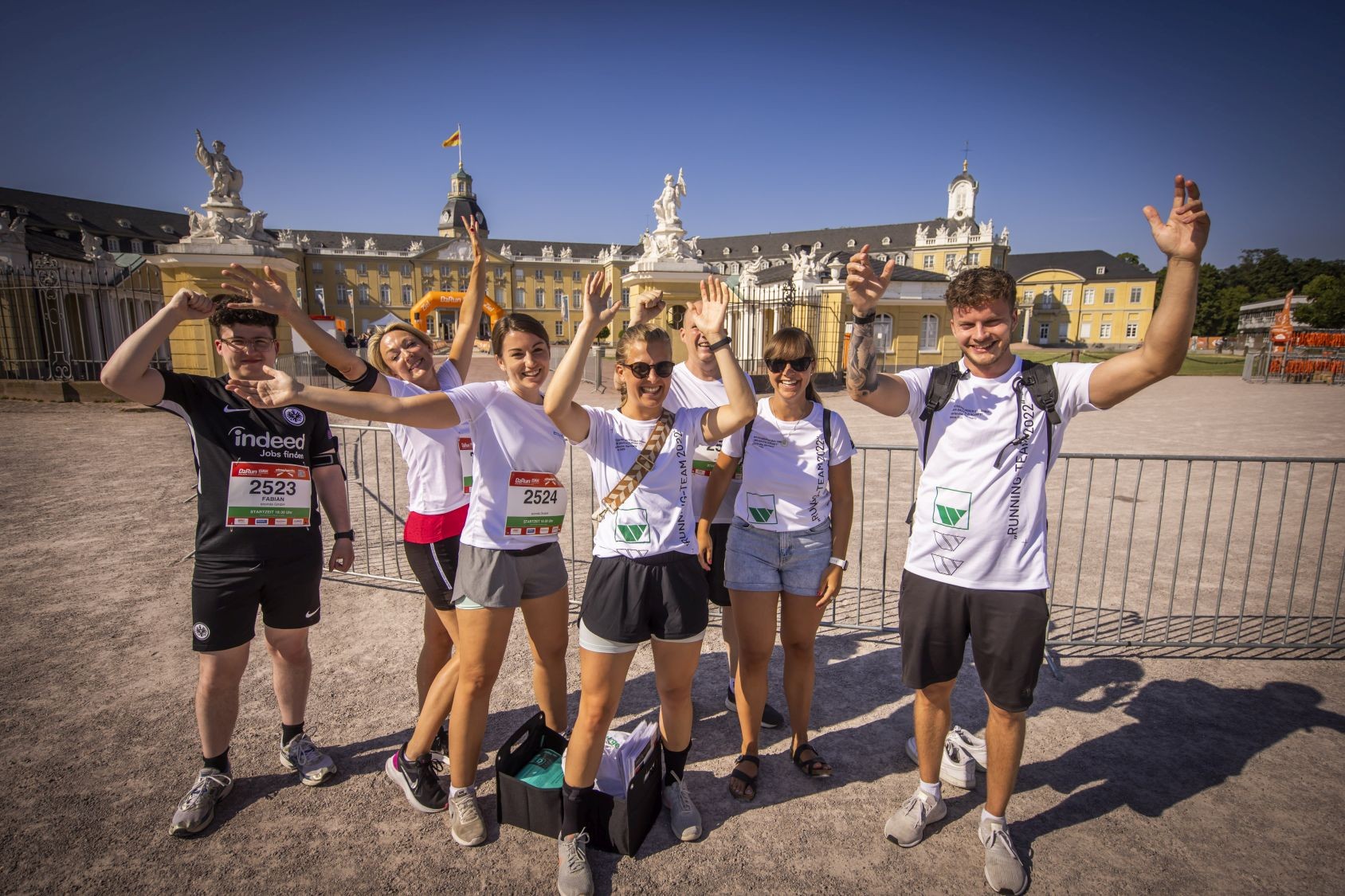 Erste Bilder vom B2Run Karlsruhe 2022 #gemeinsamaktiv