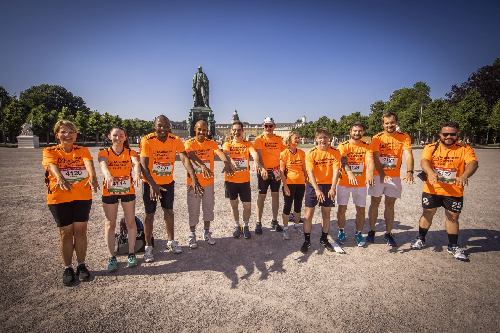 Erste Bilder vom B2Run Karlsruhe 2022 #gemeinsamaktiv
