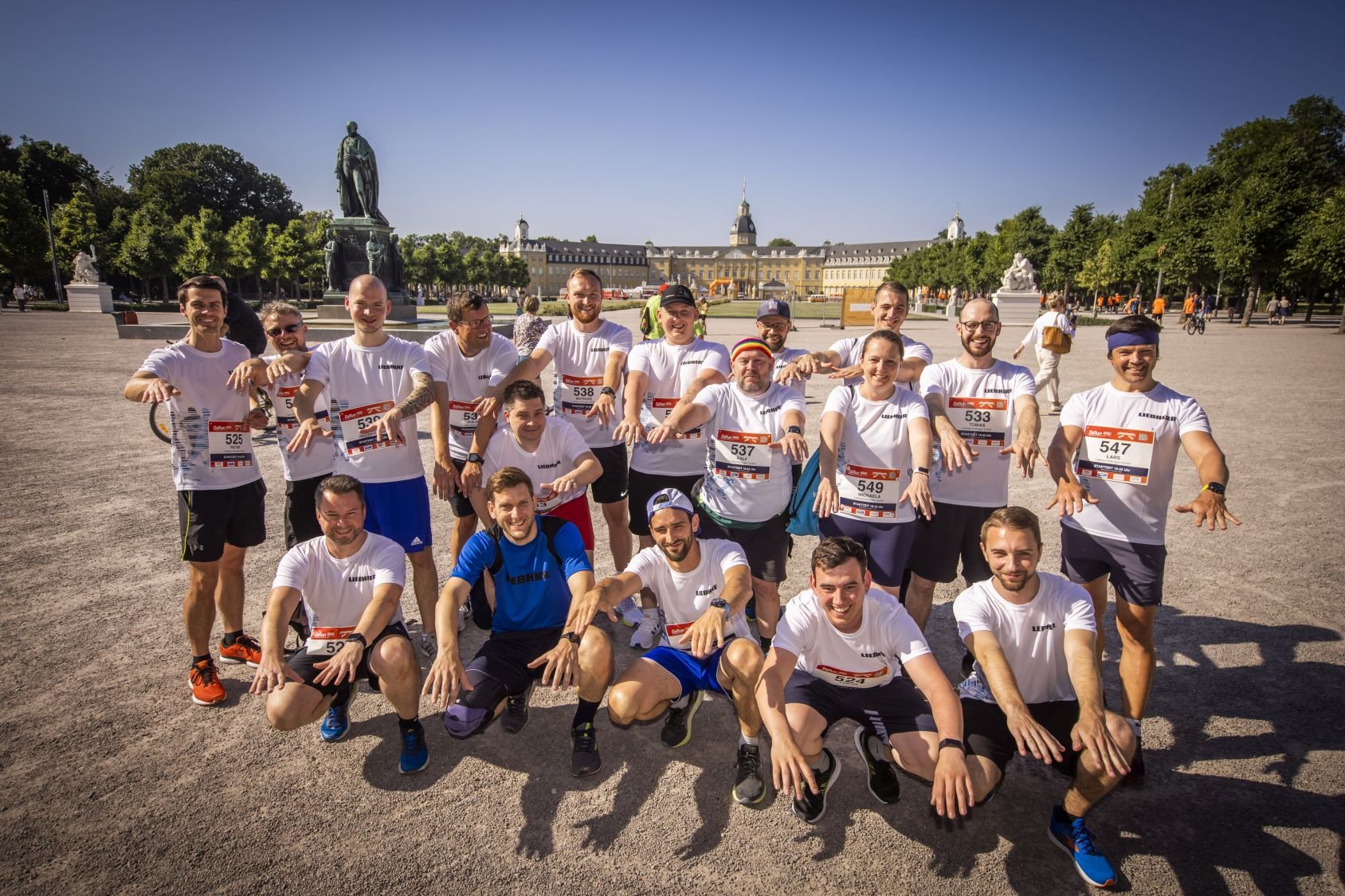 Erste Bilder vom B2Run Karlsruhe 2022 #gemeinsamaktiv