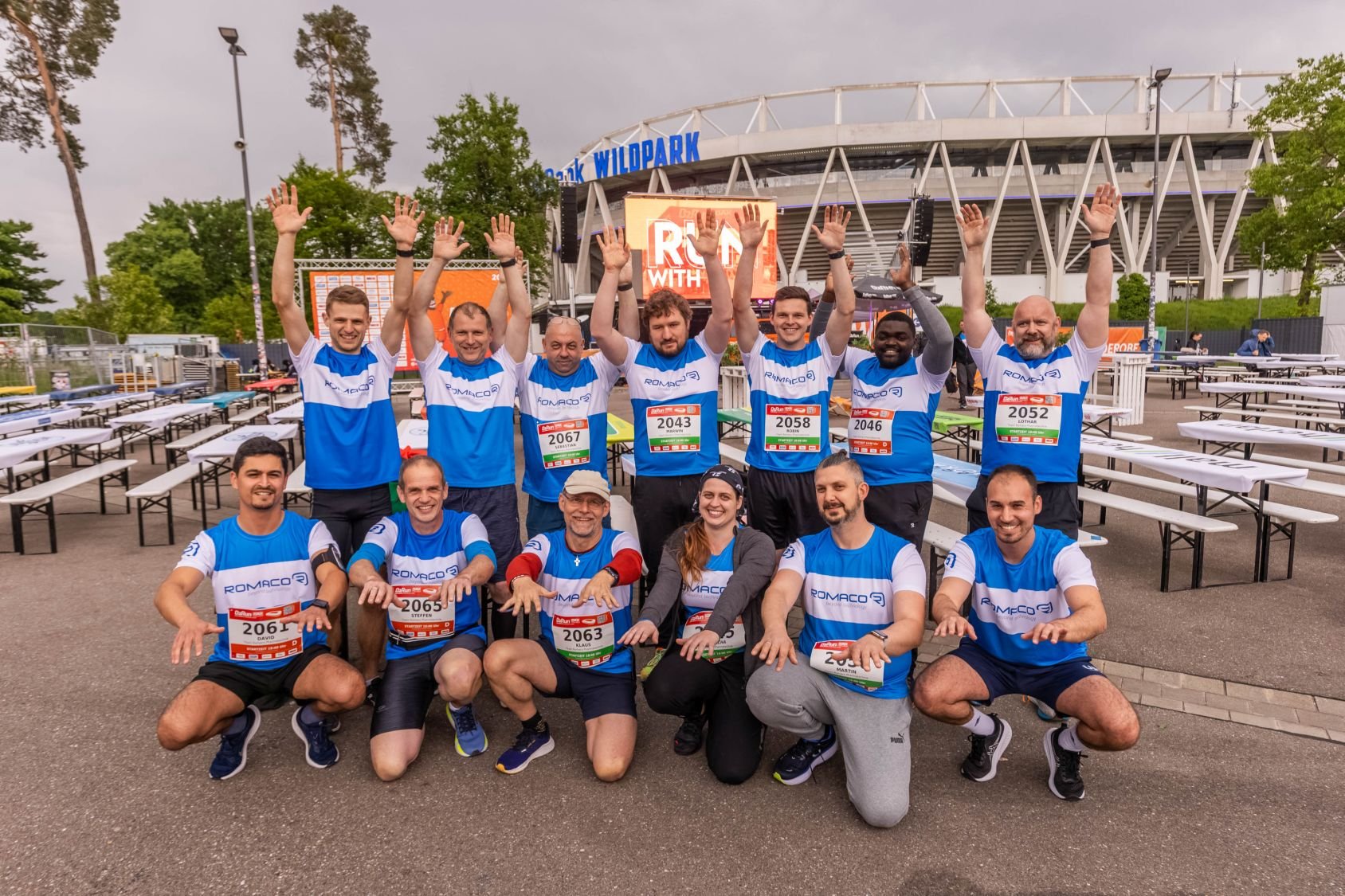 Erste Bilder vom B2Run Karlsruhe 2025 #gemeinsamaktiv
