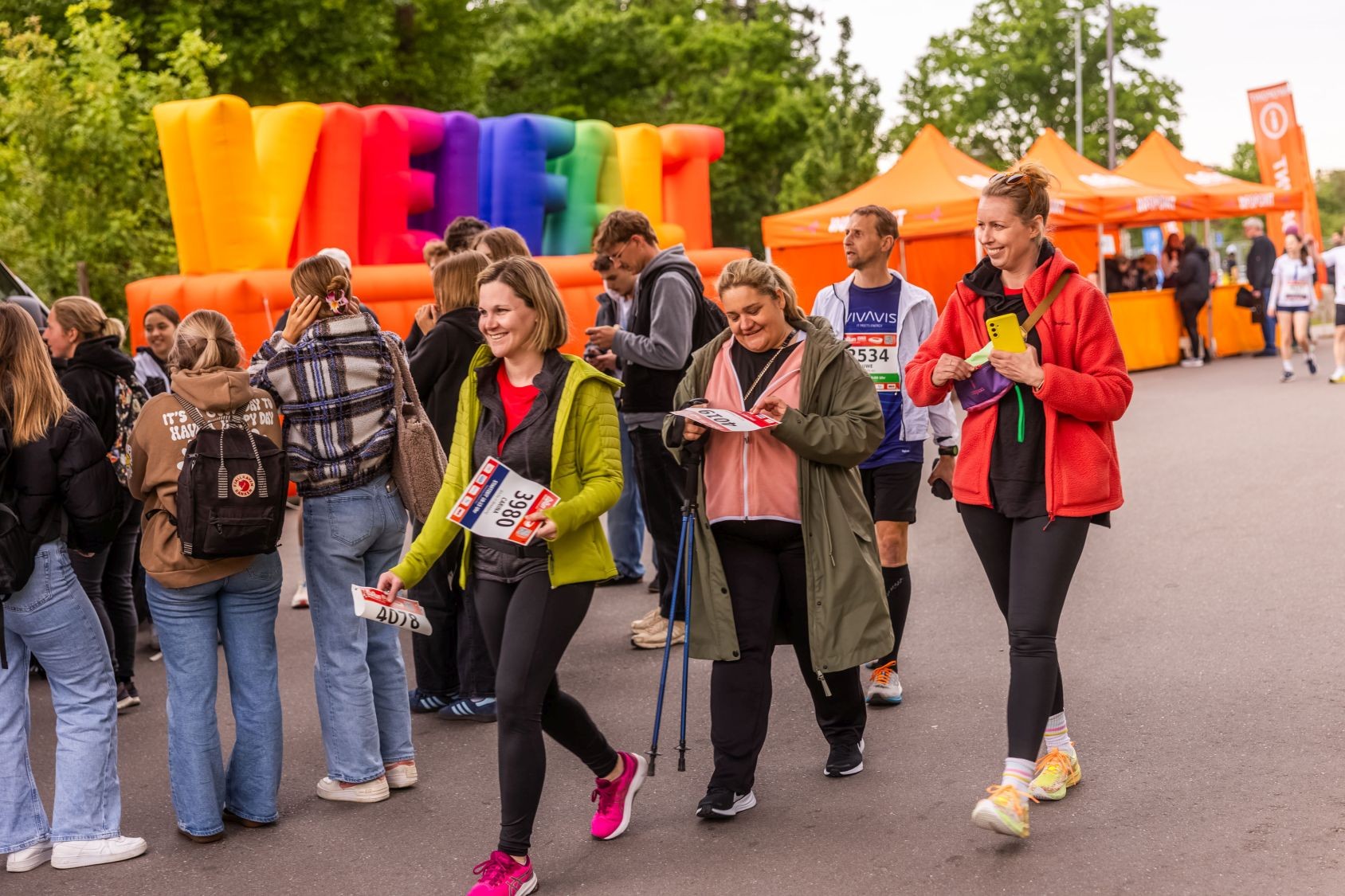 Erste Bilder vom B2Run Karlsruhe 2025 #gemeinsamaktiv