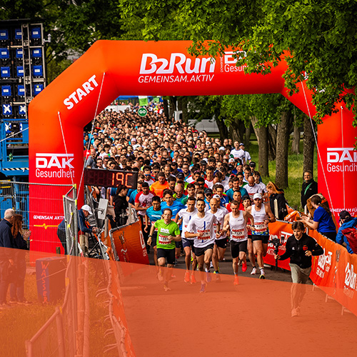 Firmenlauf Karlsruhe Bilder Start