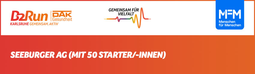Größtes Charity Team beim B2Run Karlsruhe