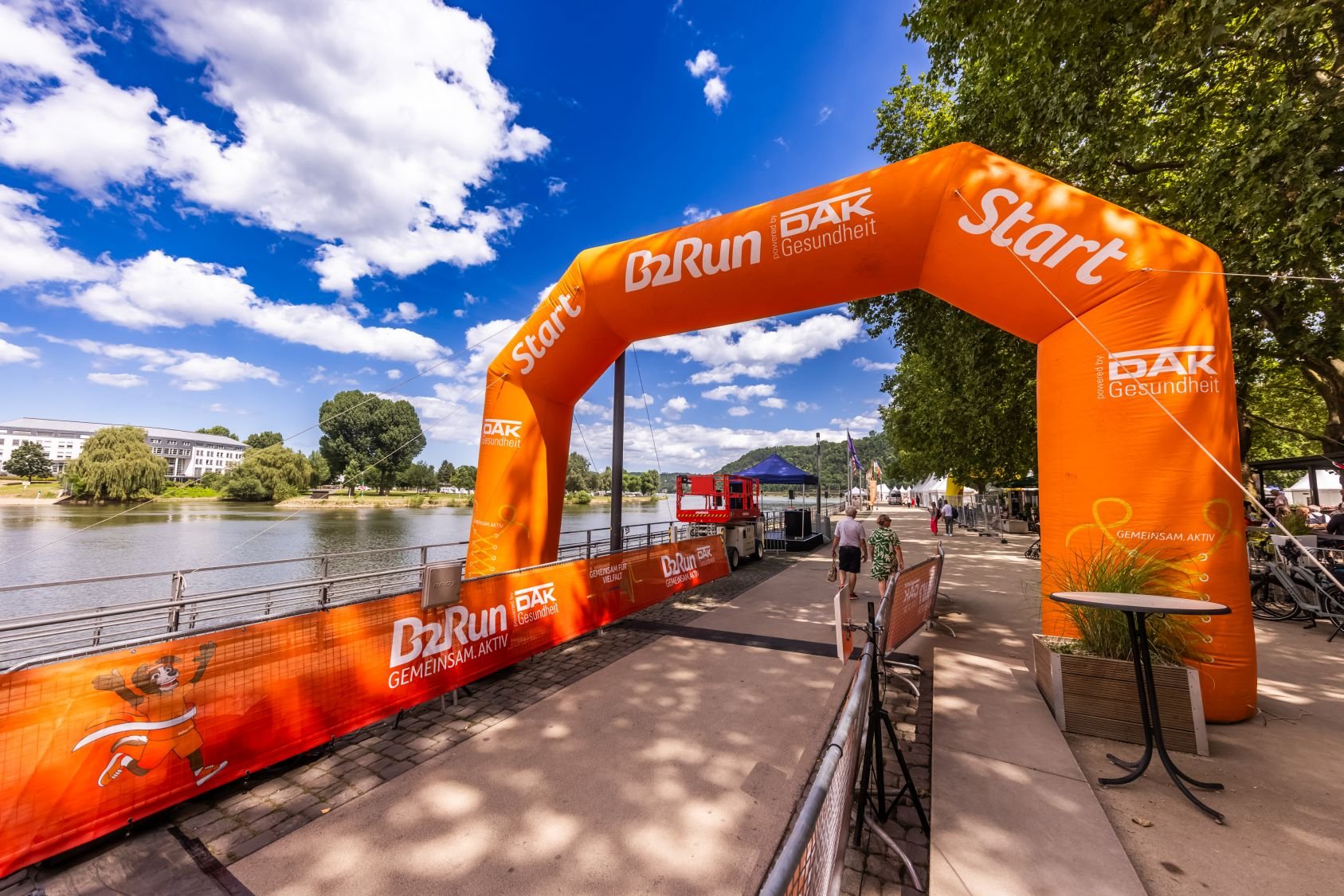 Erste Bilder vom B2Run Koblenz 2024 #gemeinsamaktiv
