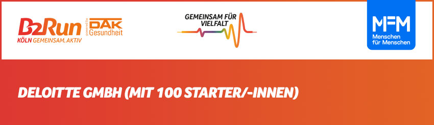Das größte Charity-Team beim B2Run Köln