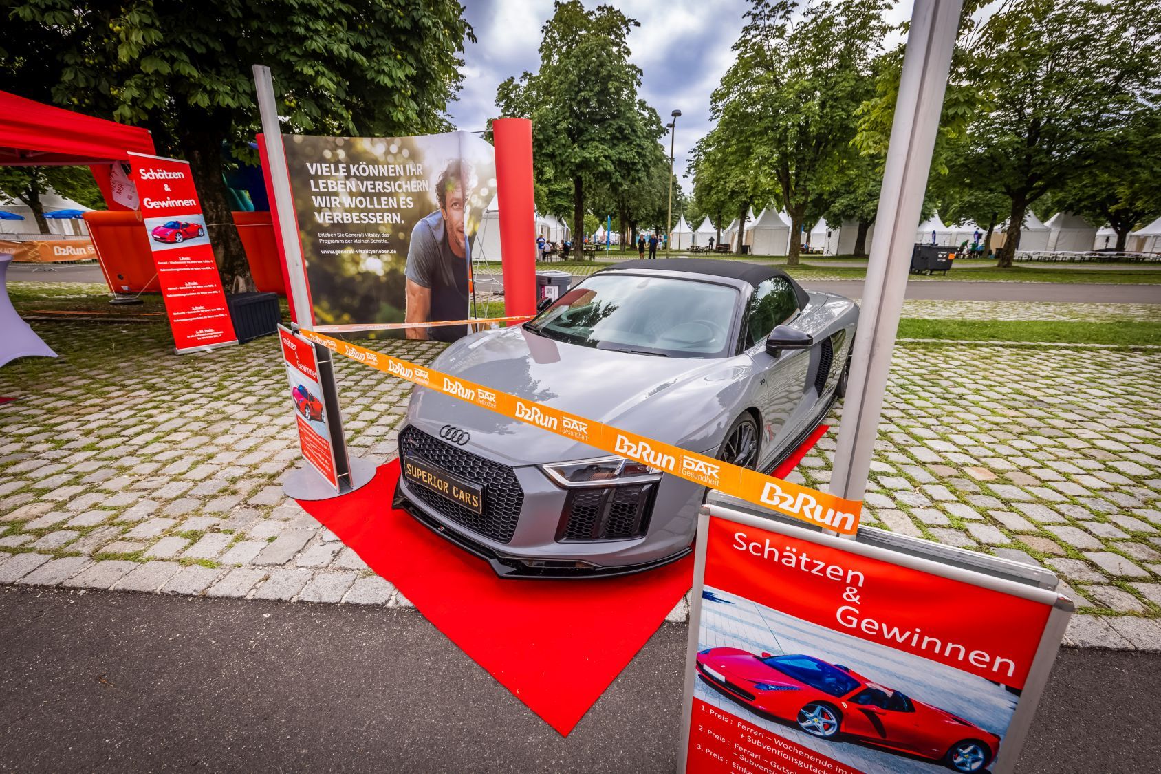 Die ersten Bilder vom B2Run München 2024 am Olympiastadion. #gemeinsamaktiv
