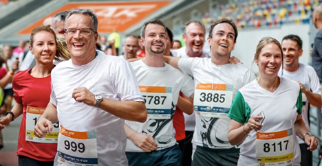 Warum B2Run? - B2Run, Deutsche Firmenlaufmeisterschaft