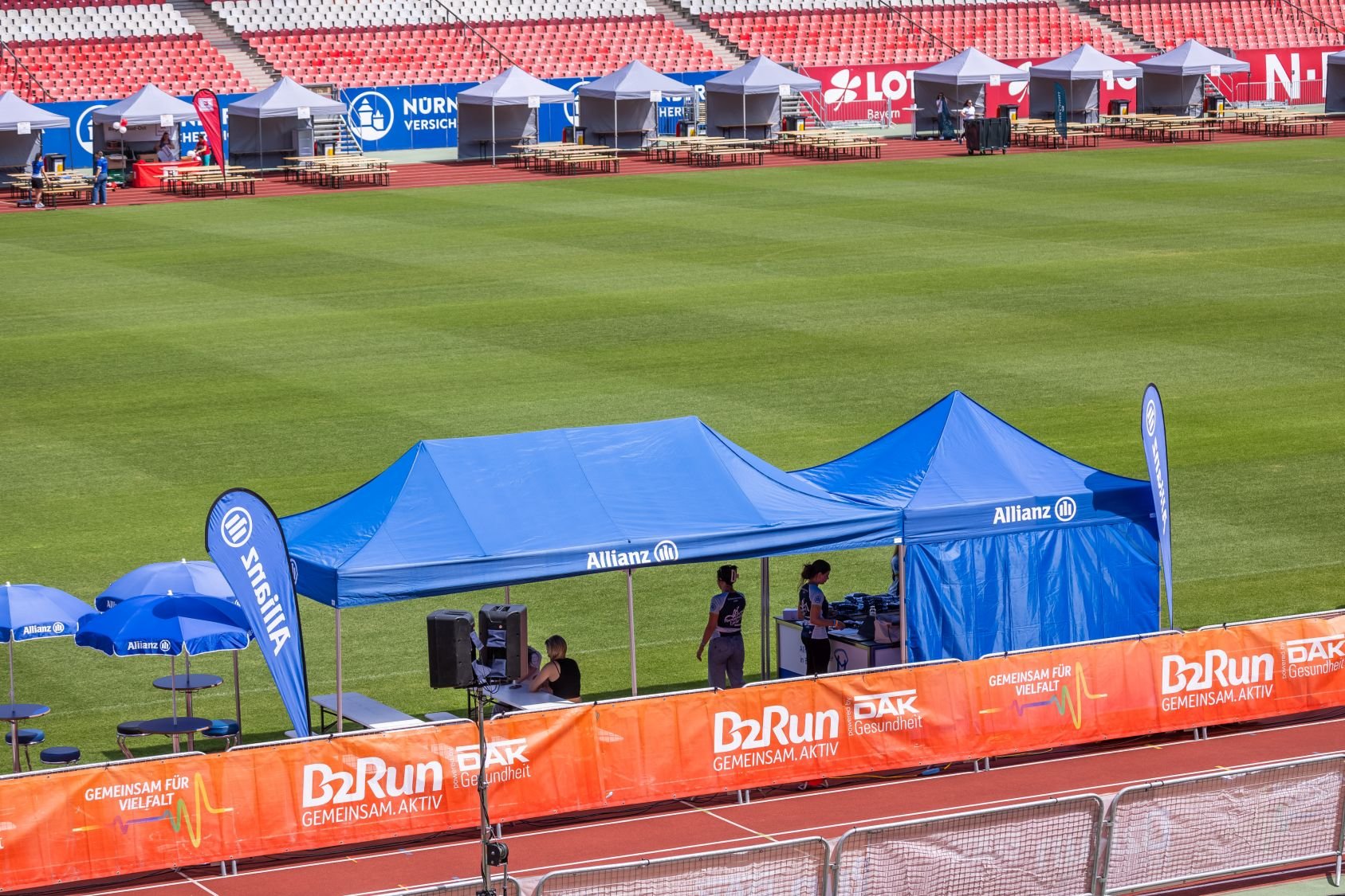 Erste Bilder & Impressionen vom B2Run Nürnberg 2024 #gemeinsamaktiv