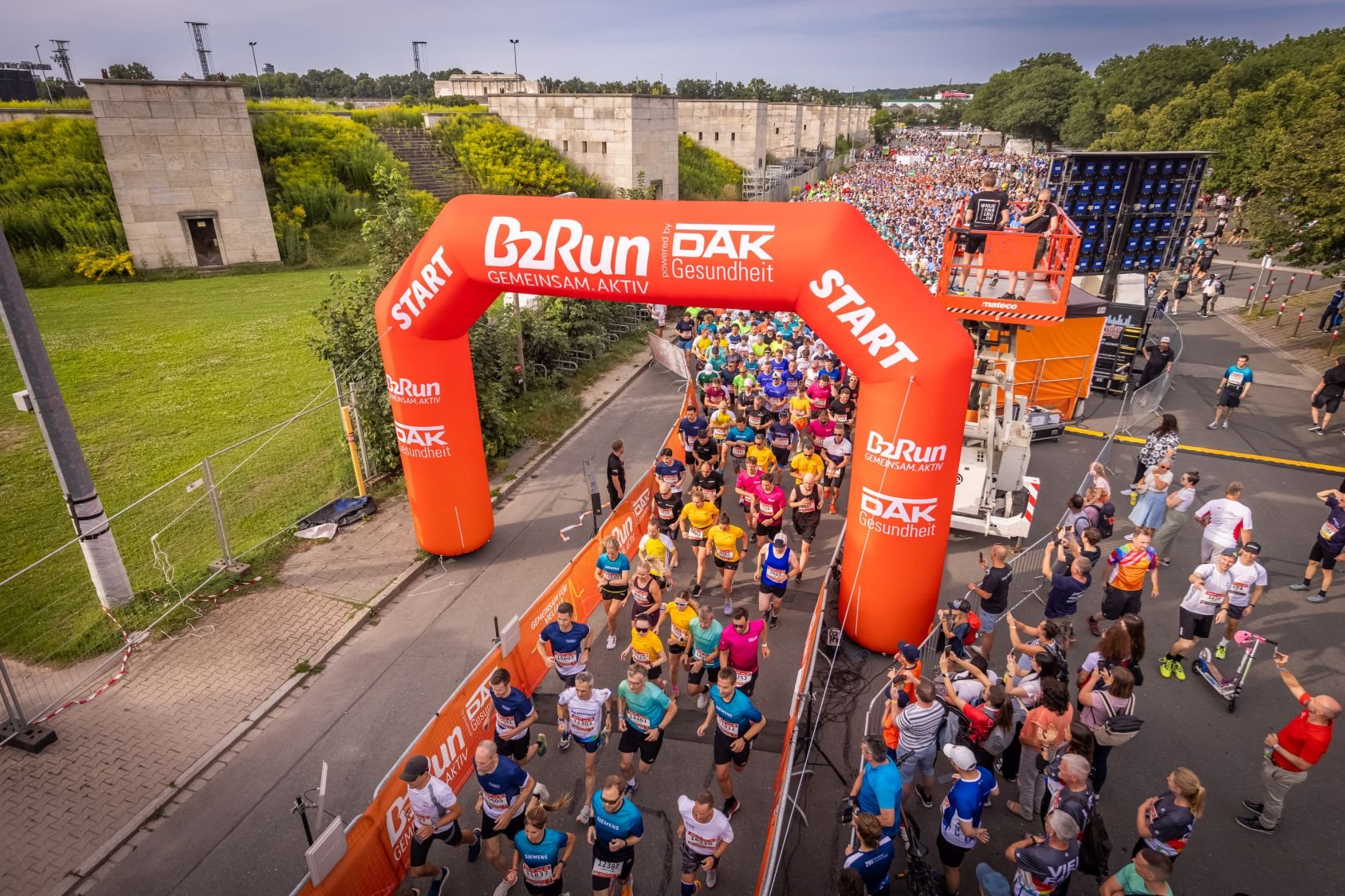 Erste Bilder & Impressionen vom B2Run Nürnberg 2024 #gemeinsamaktiv