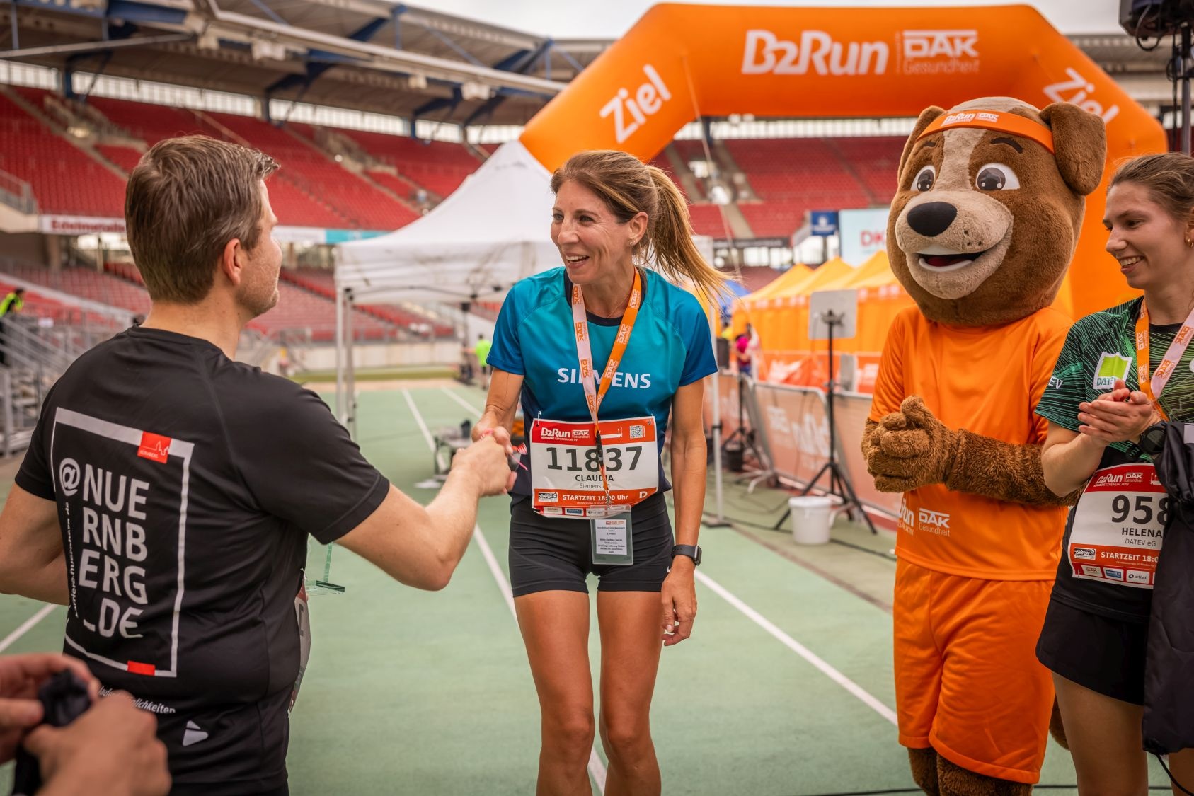 Erste Bilder & Impressionen vom B2Run Nürnberg 2024 #gemeinsamaktiv