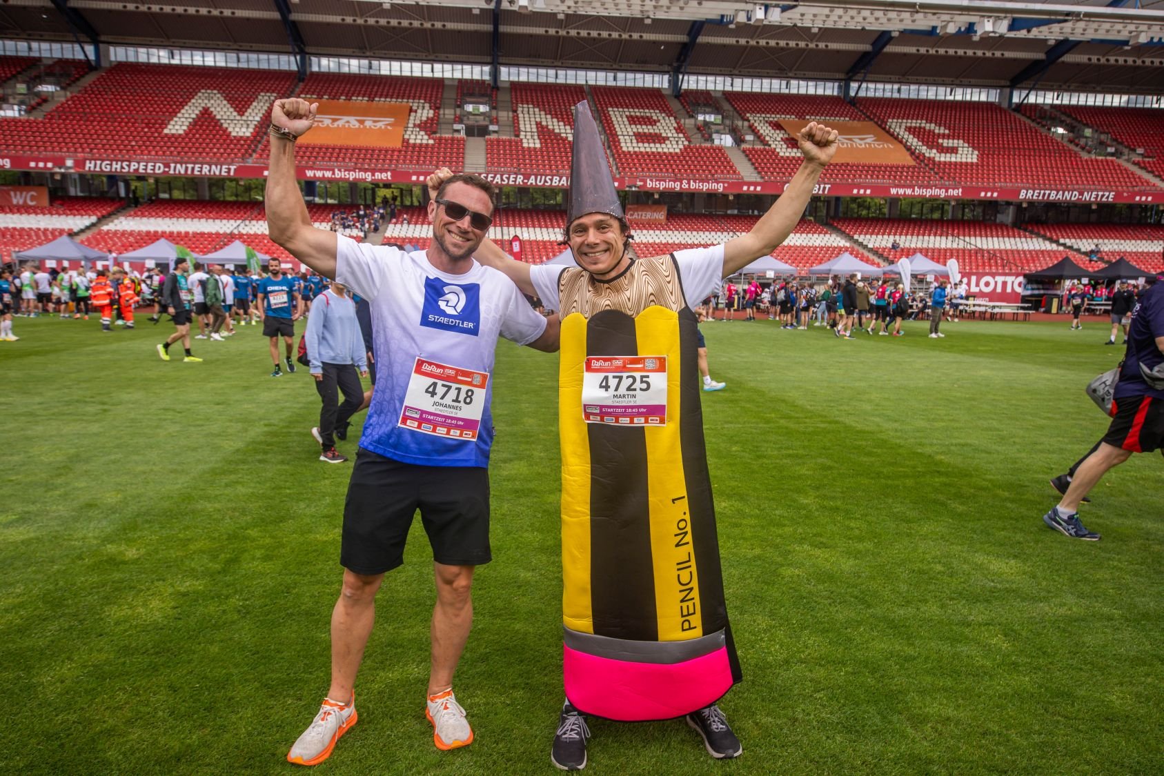 Erste Bilder & Impressionen vom B2Run Nürnberg 2025 #gemeinsamaktiv