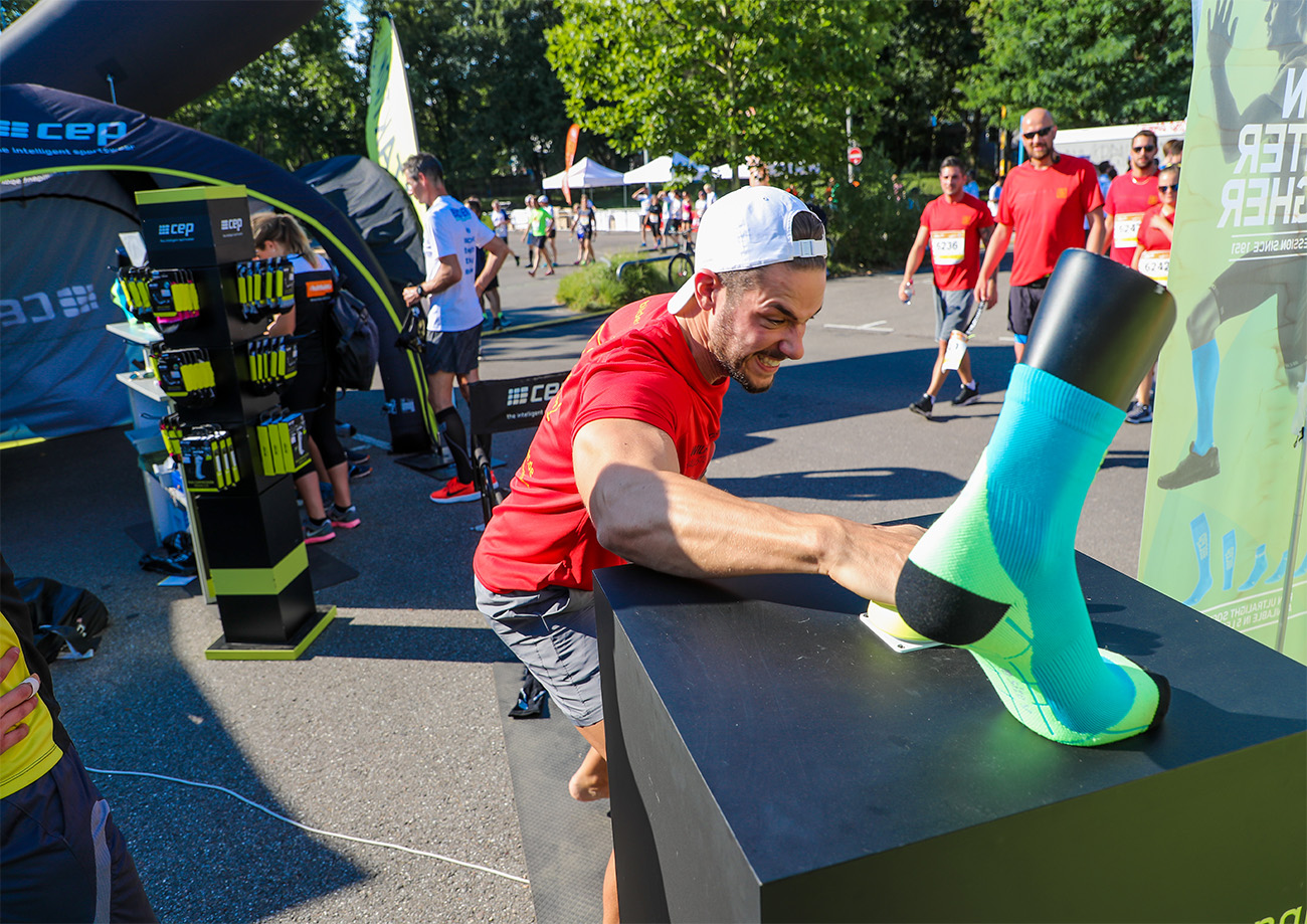 Kreative Aktivierungsidee (CEP – Supplier des B2Run): 