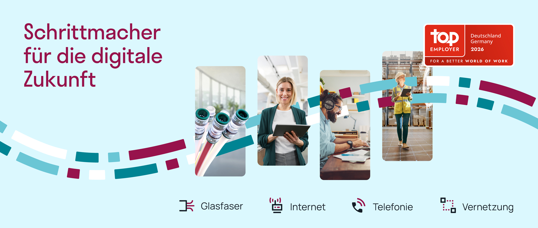 Plusnet als Partner beim B2Run Köln