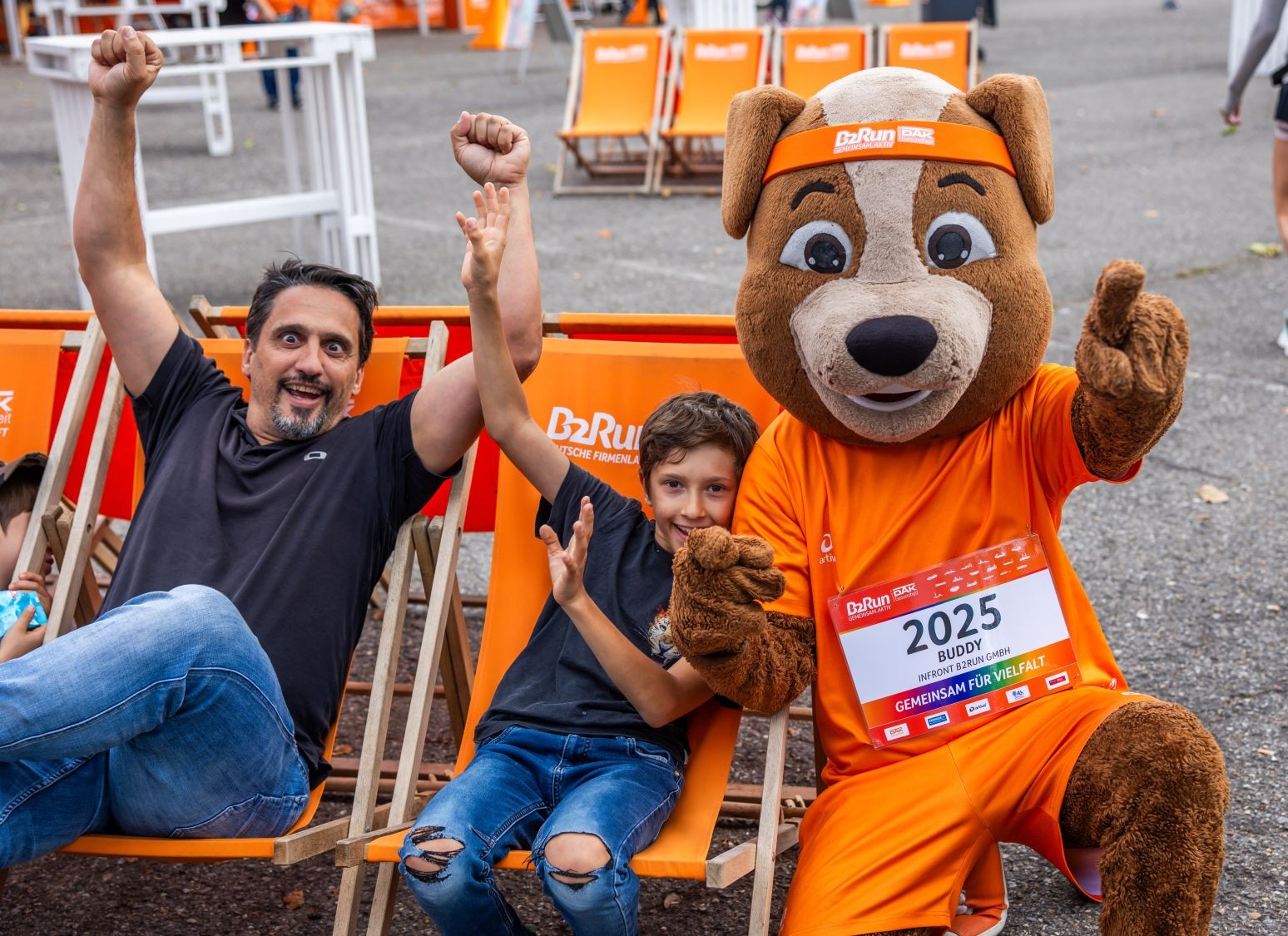 Erste Bilder & Impressionen vom B2Run Stuttgart 2025 #gemeinsamaktiv