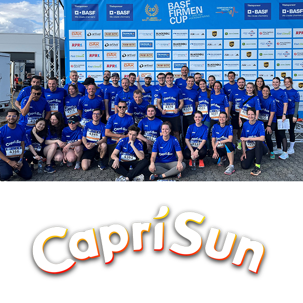Capri Sun beim BASF FIRMENCUP